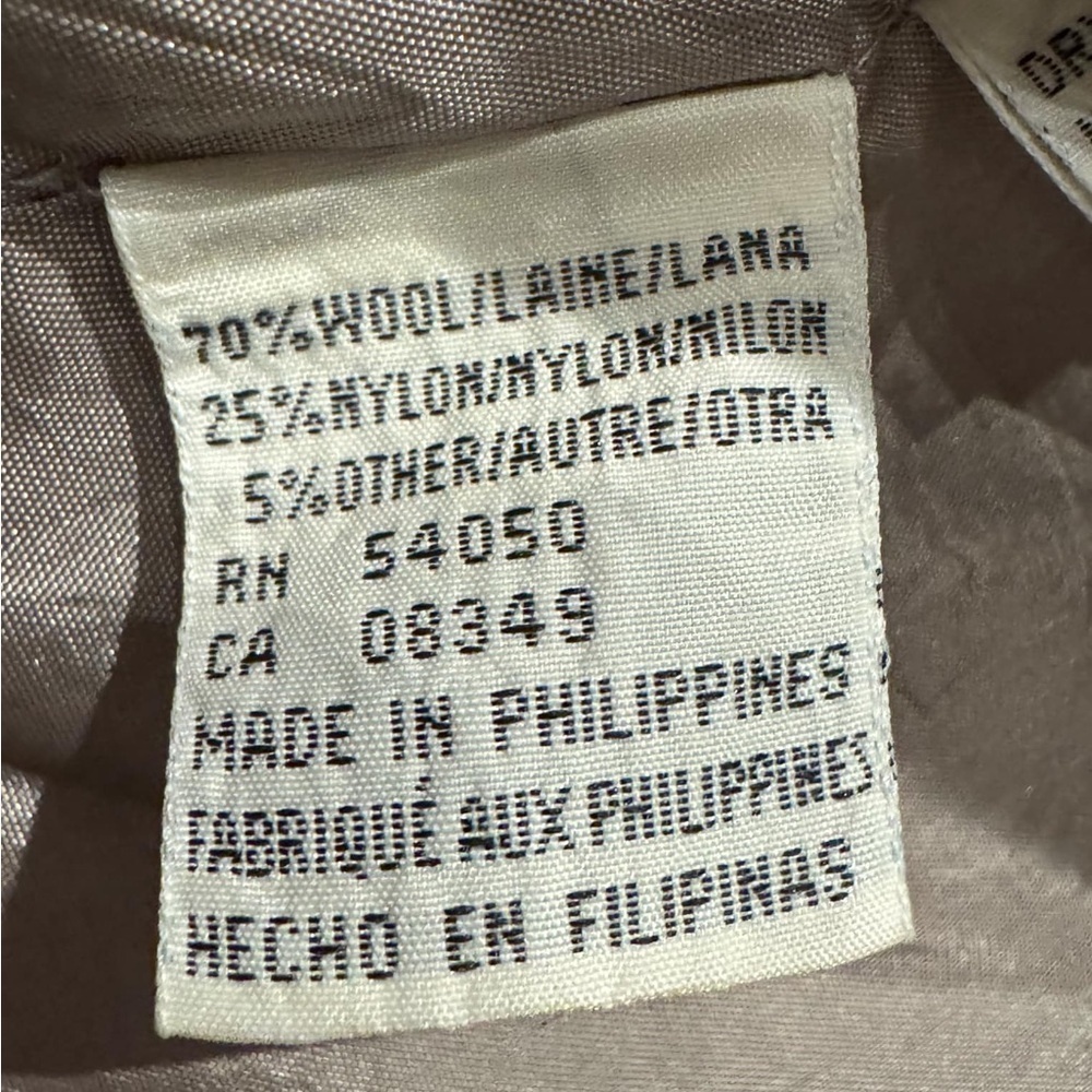Evan picone wool Tan Blazer size 4 - Picture 5 of 5